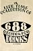 A life Time Collection of 688 Recipes For Drinks 1934 Reprint