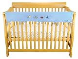 Trend Lab Dr. Seuss Long Cribwrap Rail Cover,One Fish, Two Fish, Red Fish, Blue Fish