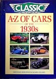 A-Z of cars of the 1930s