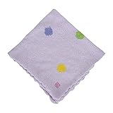 Kashwere カシウェア 国内検針済 Baby Blanket - Half Blanket ベビーブランケット Polka Dot Iris アイリス水玉 BB-73-06-30
