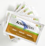 Action Wipes - Insta Shower Cleansing Body Wipes, 50ct Package