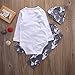 Baby Boys Daddy's Little Man Long Sleeve Bodysuit and Deer Pants Outfit with Hat