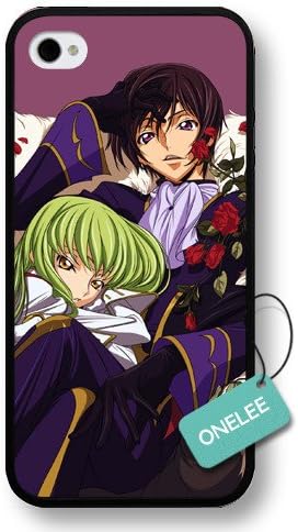 Onelee(TM) Code Geass iPhone 4 Case & Japanese Anime iPhone 4S Cover - Black09