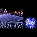 Ecandy 2M x 3M Net Mesh Fairy Designed String Light, 200 LED,  Blue
