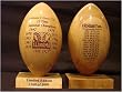 Alabama Crimson Tide NCAA Football National Championship Wooden Football NCAA College Athletics