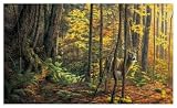 Art Poster Print - October - Artist: Pierre Leduc - Poster Size: 39 X 24 inches