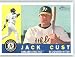 Jack Cust / Oakland Athletics - 2009 Topps Heritage Card # 347 - MLB Baseball Trading Card in Screwdown!