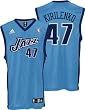 Andrei Kirilenko Youth Jersey: adidas Blue Replica #47 Utah Jazz Jersey