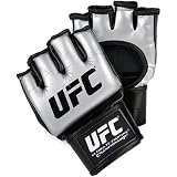 UFC Official MMA Training Gloves - Silver/Black