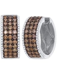 2.11CT-DIA FASHION HOOPS