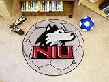 Northern Illinois Huskies 29 Round Soccer Ball Floor Mat (Rug)
