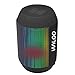 Bluetooth Speaker - Waloo Portable LED Light Show Bluetooth Speaker (Black)