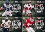 2006 Upper Deck Football 1,000 Yard Rushing Club Insert Set, Loaded with Stars Including Larry Johnson, Ladainian Tomlinson, Corey Dillon, Curtis Martin, Cadillac Williams, Ahman Green, Edgerri James, Tiki Barber and Others!