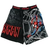 Spider-man Black Boys Boxer Shorts