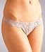 How To Measure Bra Sizes : Lily of France Les Dentelles Thong Panty