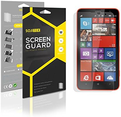 SOJITEK Nokia Lumia 1320 Premium Anti-Glare Anti-fingerprint Matte Screen Protector [7-Pack] - Lifetime Replacements Warranty + Retail Packaging