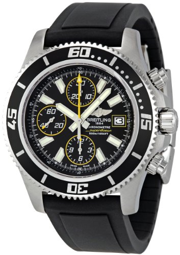 Breitling Men's A1334102/BA82 Superocean Chronograph II Pro Diver Chronograph Watch