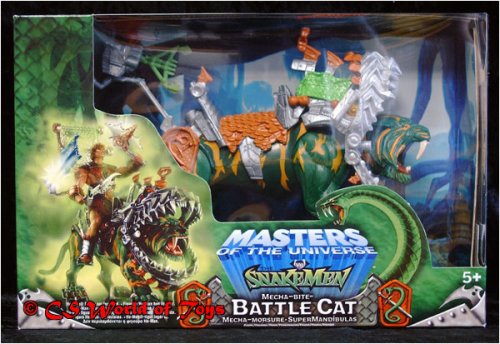 MOTU 2003 - Masters of the Universe vs THE SNAKEMEN - Mecha-Bite Battle Cat - OVP