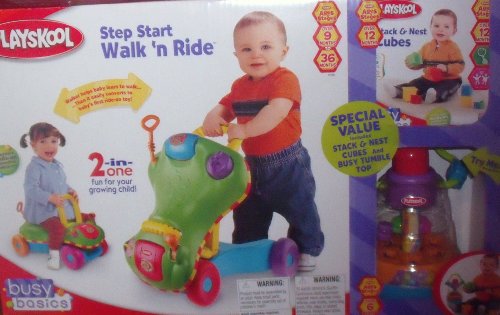 Playskool Step Stand Walk N' Ride Special Value Pack