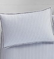 Conran Woven Chambray Stripe Pillowcases