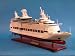 Royal Caribbean Cruise Adventure of the Seas Cruise Ship Model Boat