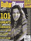 GUITAR PLAYER BACK MAGAZINE 2007 FEB LEE RITENOUR - MY CHEMICAL ROMANCE - TOMMY BOLIN