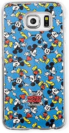 [Disney Mickey] Chabel MOMOT Tok Case Disney PU Protective Case with Stand for Samsung Galaxy S6 edge (SM-G925)