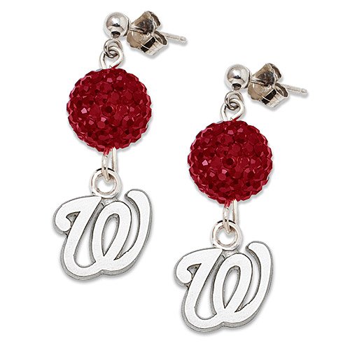 MLB Washington Nationals LogoArt Ovation Earrings