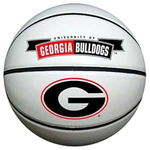 Georgia Bulldogs Official Size Synthetic Leather Autograph Basketball