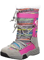 Roxy - Schuhe - TERRY - WPWSL213-NNP - neon pink, Damen Snowboots, Pink (NNP neon pink), EU 36 (UK 3) (US 5.5)