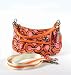 Coach Poppy Glam Signature 3D Groovy Shoulder Bag Purse Handbag 14982 Melon