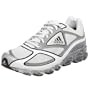 adidas Men's Megabounce  + 09 Running Shoe,White/Silver/Black,7 M