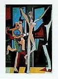 Dance by Pablo Picasso. Size 16.39 inches width by 24.20 inches height. High Quality Art Poster Print