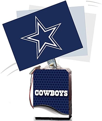 NFL Solar Powered Favorite Football Team Waving Flag - Dallas Cowboys