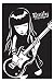 Posters: Emily The Strange Poster - Guitar (36 x 24 inches)