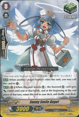 Cardfight!! Vanguard TCG - Sunny Smile Angel (BT06/060EN) - Breaker of Limits