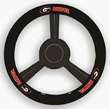 Georgia Bulldogs Leather Steering Wheel Cover
