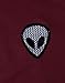 Choies Women Alien Print Striped Sleeve Drawstring Pullover Sweatshirt Hoodie