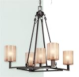 AUSTIN Wrought Iron Chandelier