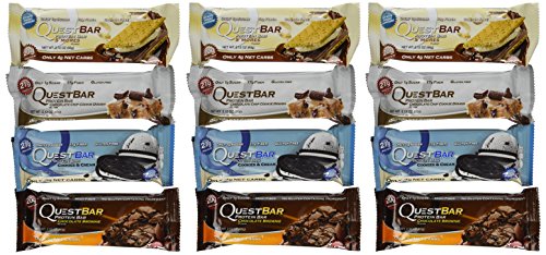 Quest nutrition protein bar chocolate variety pack: chocolate chi…