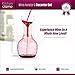 Kitchen Gizmo Wine Decanter, Aerator and Wine Glass Set - 100% Hand Blown Lead-free Borosilicatel Glass