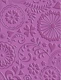 Provo Craft Cuttlebug A2 Embossing Folder, Floral Fantasy