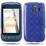 Blue Bubble Candy Skin Case for LG Optimus S (Sprint), Optimus U (U.S. Cell ....