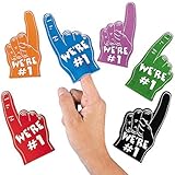 Foam Mini Fingers (1 dz) by Fun Express