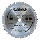 Original 00022 5-1/2-Inch 24 Tooth ATB General Purpose Saw Blade with 1/2-Inch Arbor
