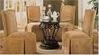 Glass Top Dinette Set with Rippled Edge Glass By Coaster Furniture
