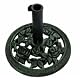 12kg Rose Design Verdi Cast Iron Parasol Base in Green