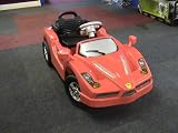 6v Ride On Red Ferrari Enzo with RC