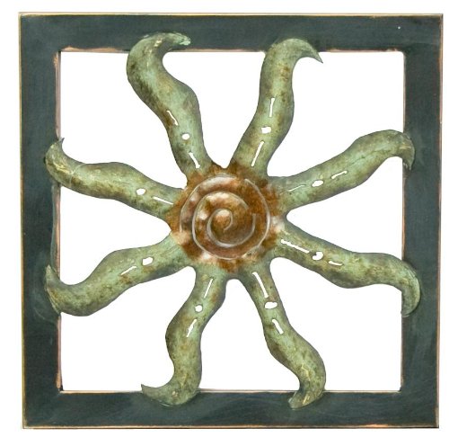 Pinnacle Strategies B80625/2 Sun Metal Wall Plaque
