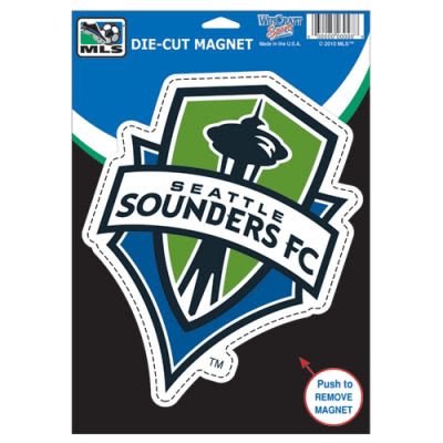 SEATTLE SOUNDERS OFFICIAL MLS LOGO DIE CUT MAGNET SEATTLE SOUNDERS OFFICIAL MLS LOGO DIE CUT MAGNET